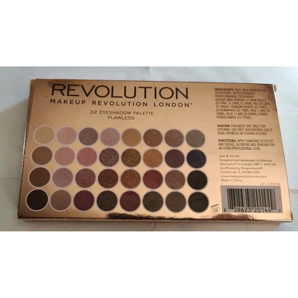 Makeup Revolution FLAWLESS Ultra Eyeshadows ~ NEW IN BOX + FAST FREE SHIPPING - Picture 2 of 6